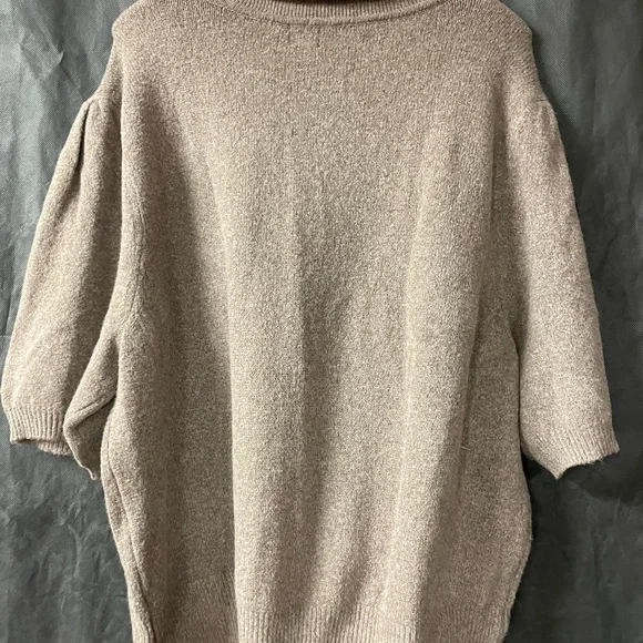 1/4 button down, soft and cozy sweater 3X a new day - Picture 7 of 9